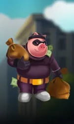 Gangsta Piggy: Hold and Win